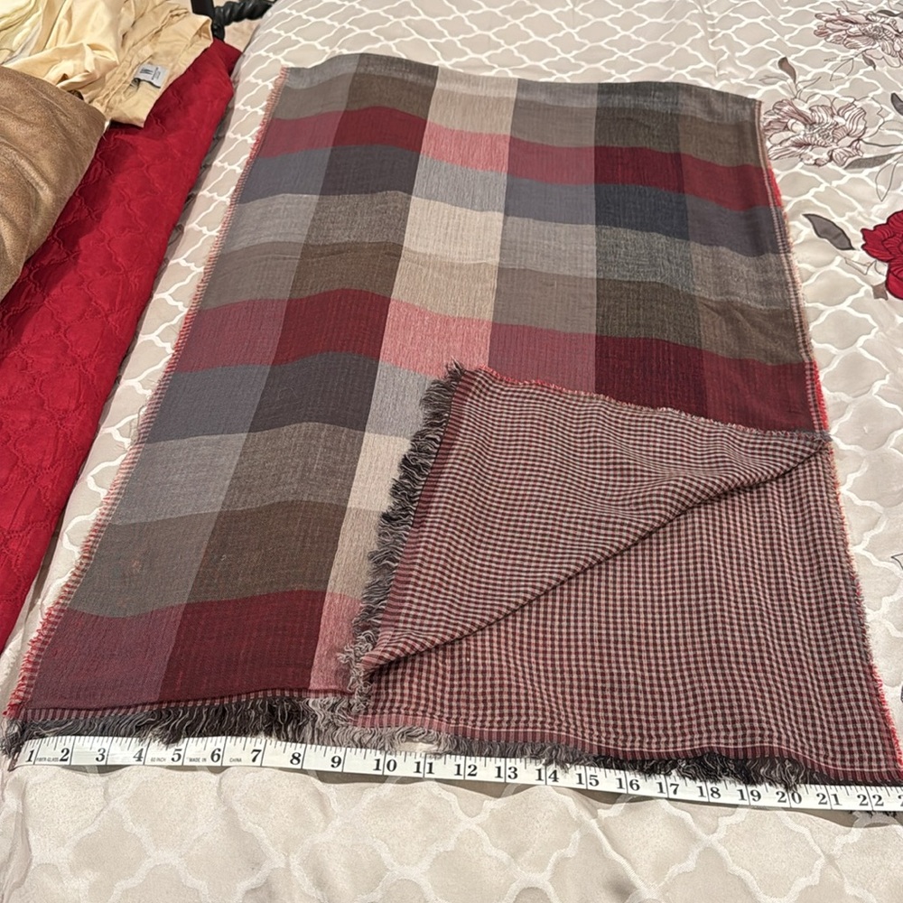 Pashmina Scarf shawl wrap made in India - Picture 3 of 4
